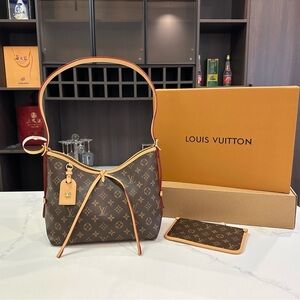 Louis Vuitton Brown Monogram Shoulder Bag